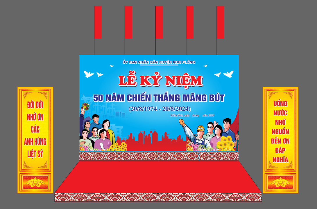 Sẵn sàng cho Lễ kỷ niệm 50 năm Chiến thắng Măng Bút